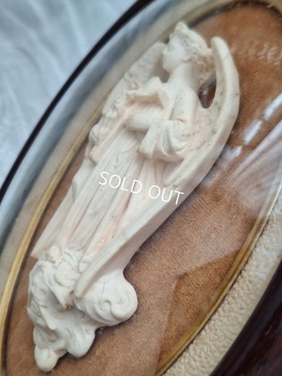 画像6: アンティーク天使のメダイヨン