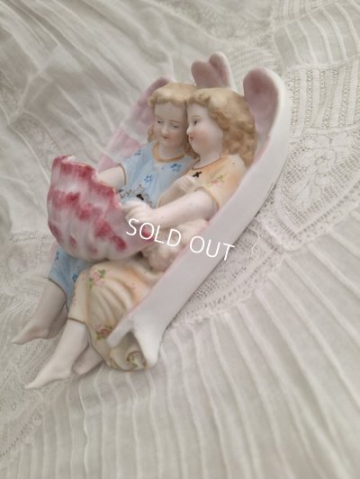 画像10: アンティークエンジェル聖水盤