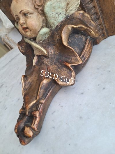 画像10: アンティーク天使コンソール