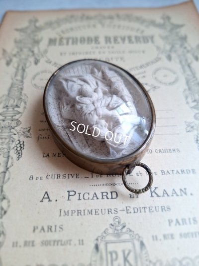 画像6: アンティーク聖母子小さなメダイヨン