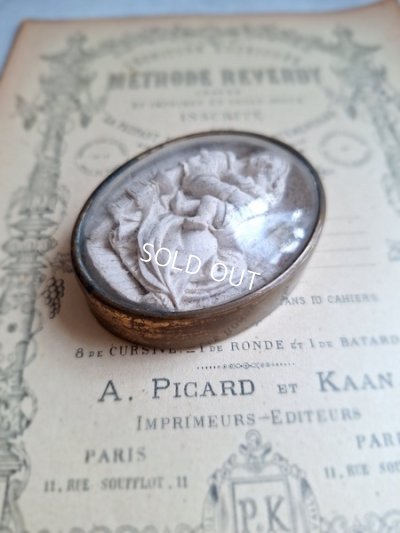 画像7: アンティーク聖母子小さなメダイヨン
