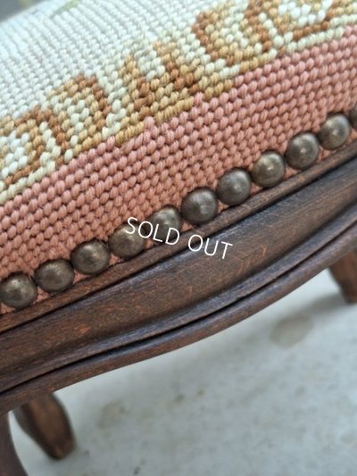 画像5: アンティークプチポワンフットレスト