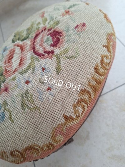 画像8: アンティークプチポワンフットレスト