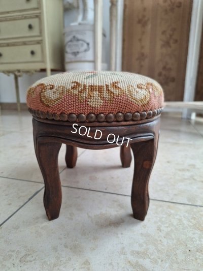 画像12: アンティークプチポワンフットレスト