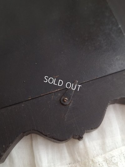 画像14: ナポレオン三世エボナイトレリーフフォトフレーム　