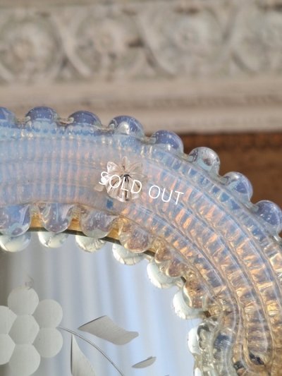 画像5: オパールセントムラノガラスミラー