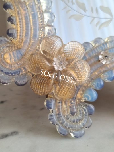 画像8: オパールセントムラノガラスミラー