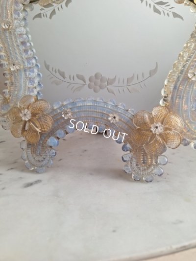 画像11: オパールセントムラノガラスミラー