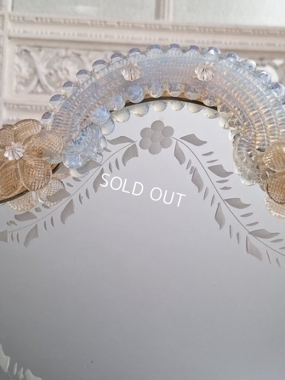 画像9: オパールセントムラノガラスミラー