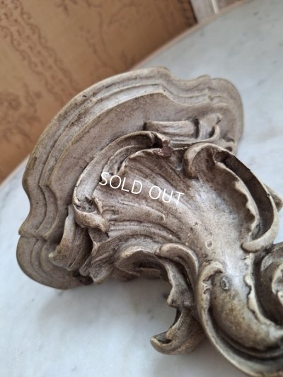 画像2: アンティーク石膏コンソール