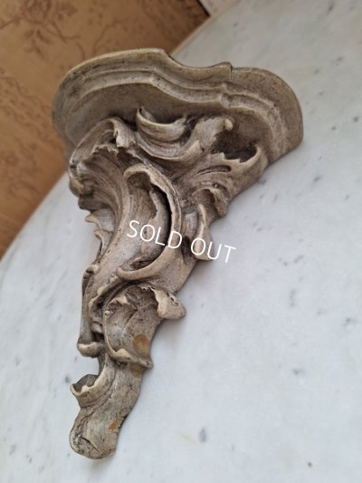 画像11: アンティーク石膏コンソール