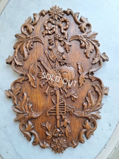 画像2: ウッド装飾パーツ