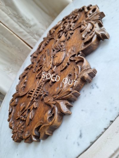 画像13: ウッド装飾パーツ