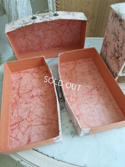 画像15: アンティークカルトナージュドロワー