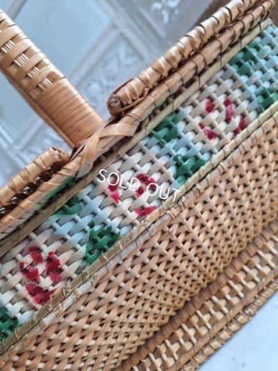 画像2: アンティークローズバスケット