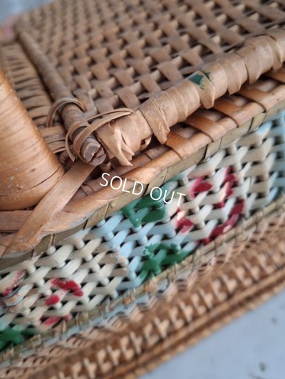 画像15: アンティークローズバスケット