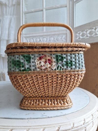 画像8: アンティークローズバスケット