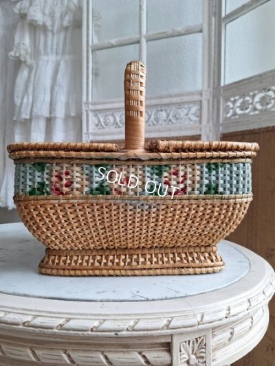 画像6: アンティークローズバスケット