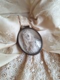 アンティークマリア小さなメダイヨン