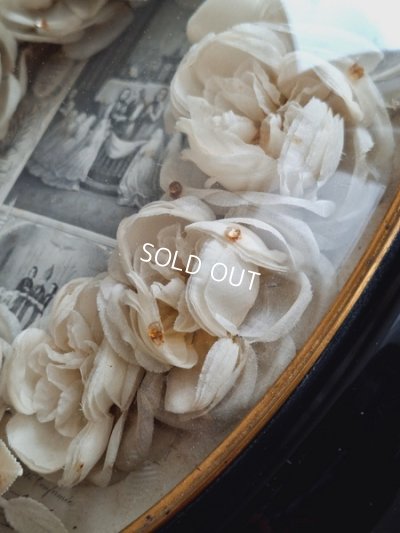 画像16: アンティーク花冠フレーム