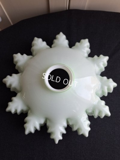 画像4: アンティークオパリンガラスシェード