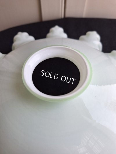 画像16: アンティークオパリンガラスシェード