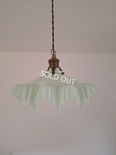 画像8: アンティークオパリンガラスシェード