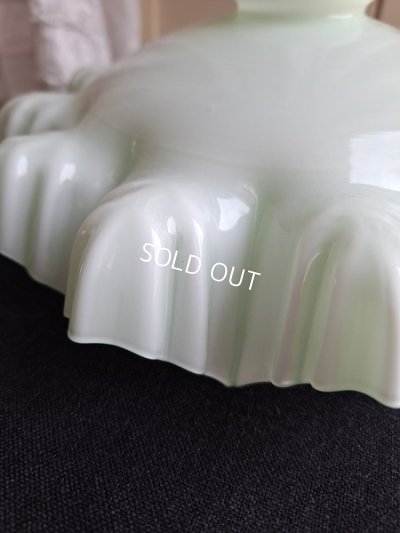 画像5: アンティークオパリンガラスシェード