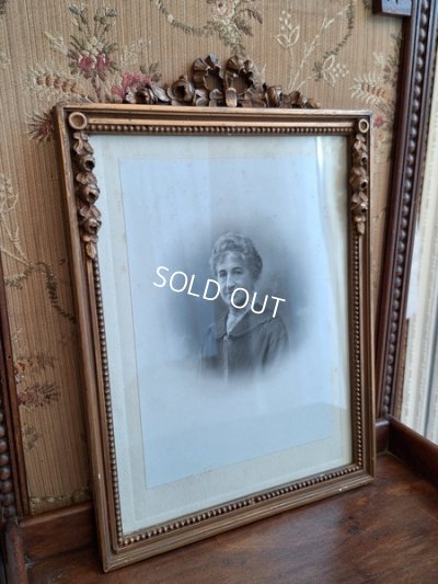 画像10: アンティークリボン額