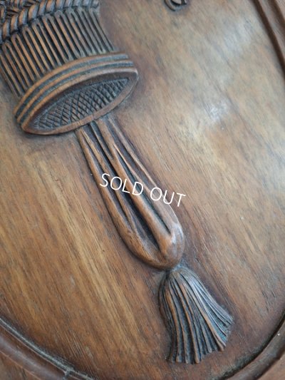 画像15: ウッド花かごレリーフパネル