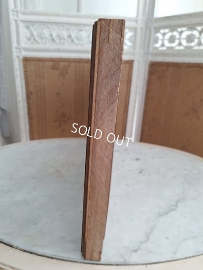 画像34: ウッド花かごレリーフパネル