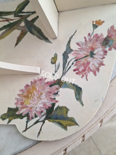 画像4: 手描き花柄シェルフ