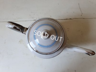 画像6: アンティ―クホーローローズ柄ポット