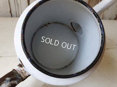 画像9: アンティ―クホーローローズ柄ポット