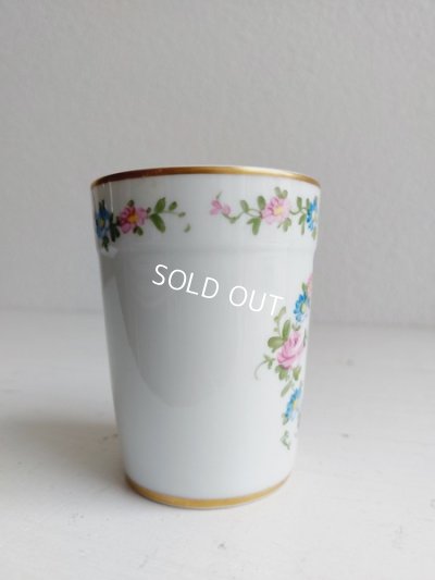 画像7: リモージュリボンとローズガーランド柄グラス