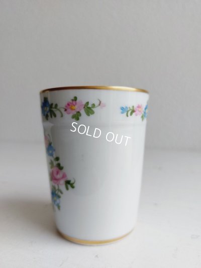 画像9: リモージュリボンとローズガーランド柄グラス