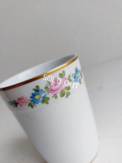 画像4: リモージュリボンとローズガーランド柄グラス