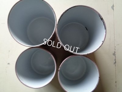 画像6: ホーロー花柄キャニスターセット