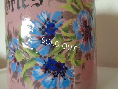 画像5: ホーロー花柄キャニスターセット