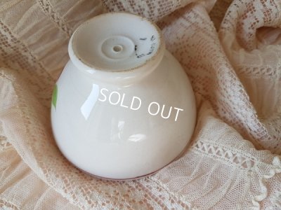 画像5: 手描きローズ柄カフェオレボウル