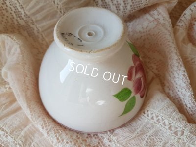 画像6: 手描きローズ柄カフェオレボウル