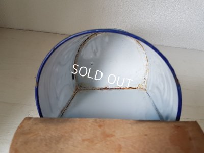 画像4: ホーロー手描きローズ柄セル缶