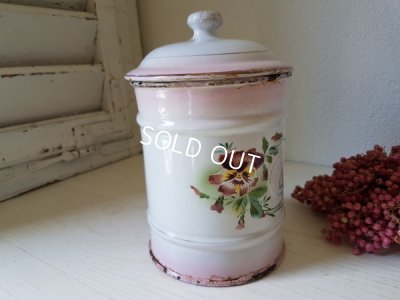 画像3: JAPYピンクぼかしパンジー柄キャニスター