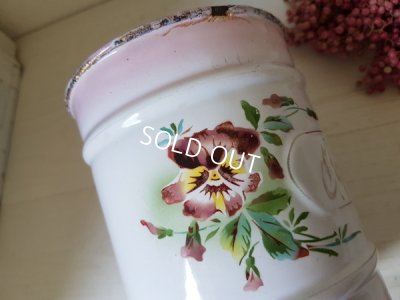 画像8: JAPYピンクぼかしパンジー柄キャニスター