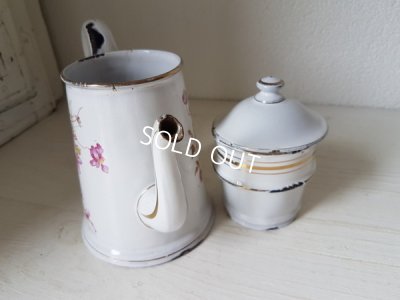 画像4: BW社すみれ柄小さなコーヒーポット