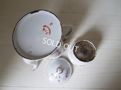 画像6: BW社すみれ柄小さなコーヒーポット