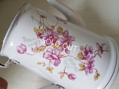 画像8: BW社すみれ柄小さなコーヒーポット