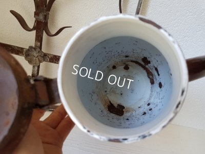 画像8: ホーローリボンとローズ柄コーヒーポット