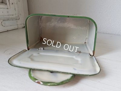 画像7: ホーロー製ローズ柄アリュメット缶