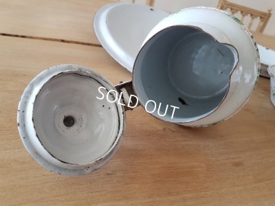 画像6: ホーロー白ブルーベル柄ウエディングセット